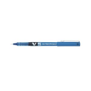 PILOT –  Στυλό Μαρκαδόρος Υγρής Μελάνης Hi-Tecpoint V-5 0.5mm Μπλε (BXV5L)