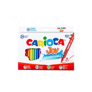 CARIOCA – Μαρκαδόροι Λεπτοί Super Joy 24 χρωμ. (40615)