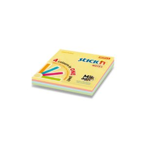 STABILO – Χαρτάκια Σημειώσεων Αυτοκόλλητα Stick’n Pastel 76X76mm 100Φ (21574)