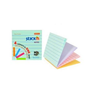 STICK’N – Χαρτάκια Σημειώσεων Αυτοκόλλητα Stick’n Cube 76X76mm 100Φ (21577)