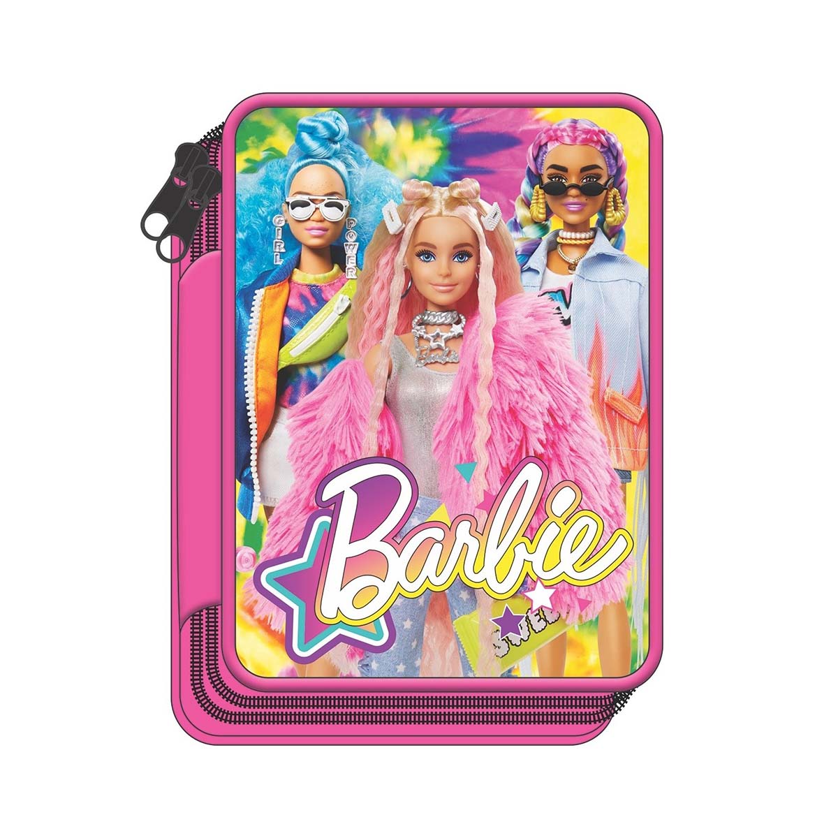 GIM – Κασετίνα Διπλή Γεμάτη Barbie Extra (34972100)