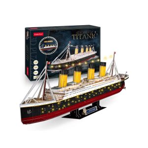DEYLLAS – Puzzle Titanic 3D 266pcs LED (6944588205218)