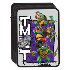 GIM – Κασετίνα Διπλή Ninja Turtles